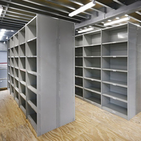 Roll Post Shelving - Warehouse Racks
